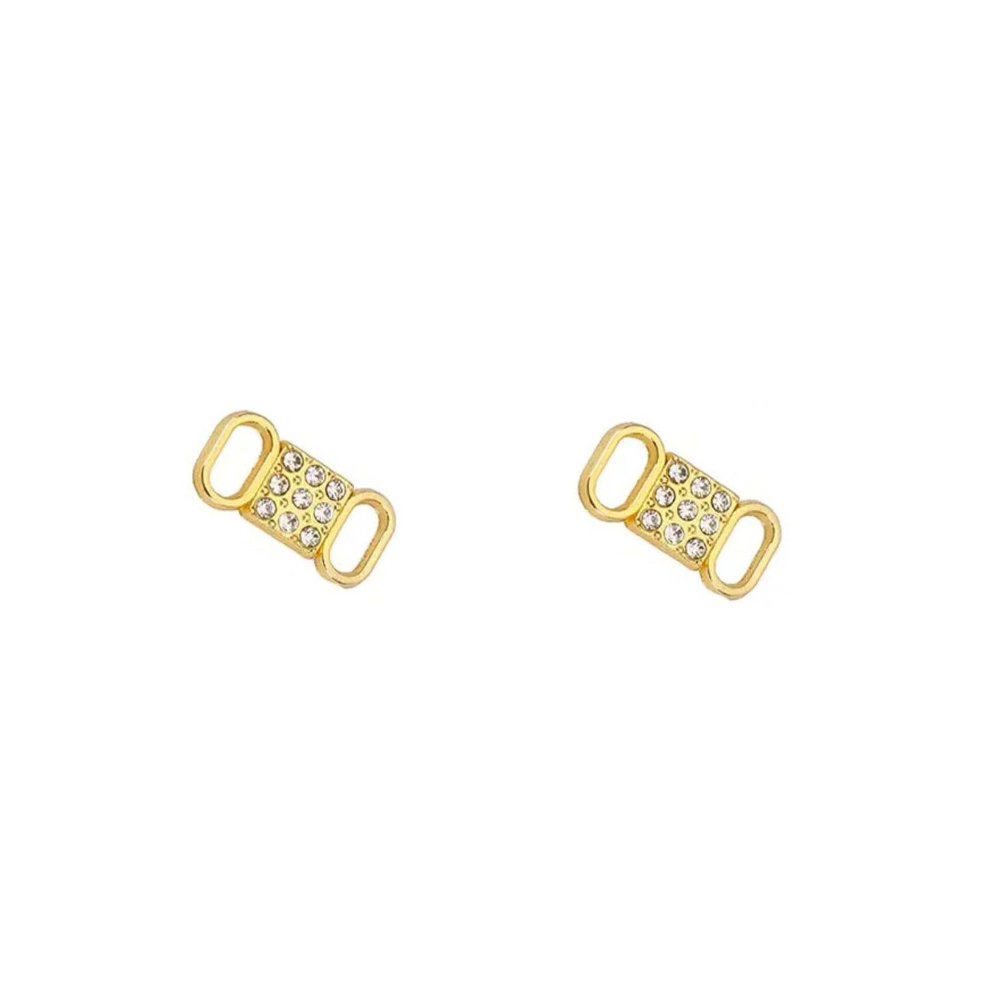 Small Gold Jewel Lace Buckle