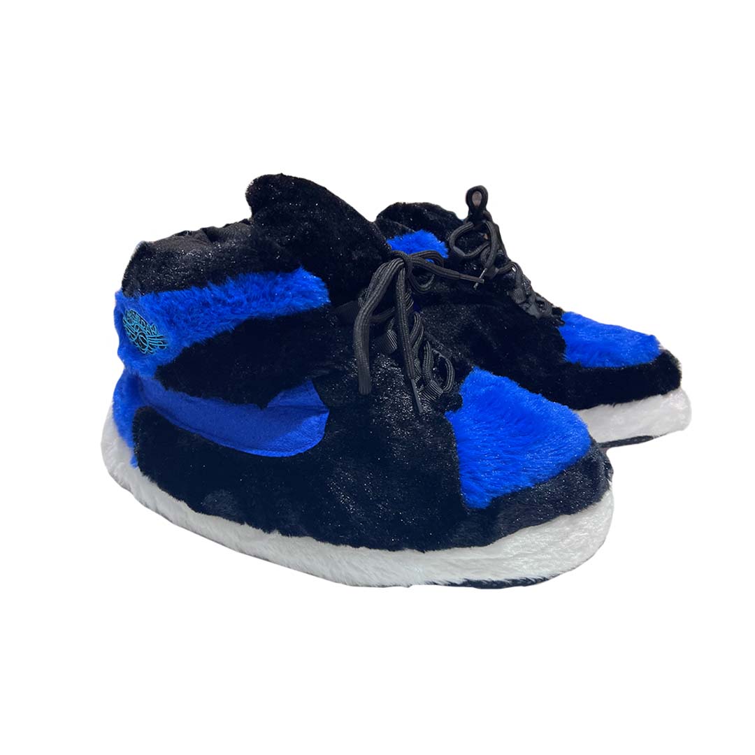 Jordan 1 Black And Blue Slipper