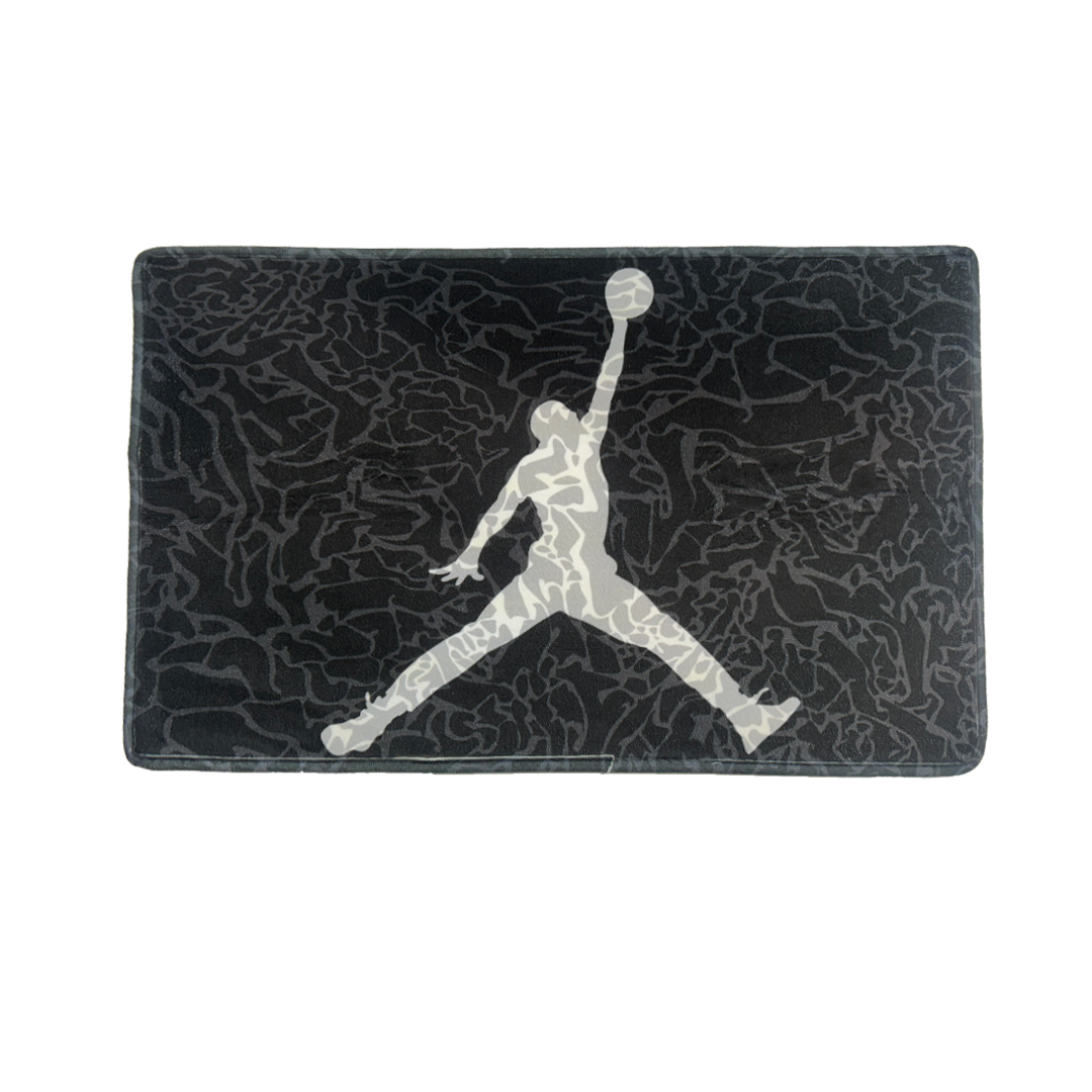 Jumpman Elephant Print Mat Rug