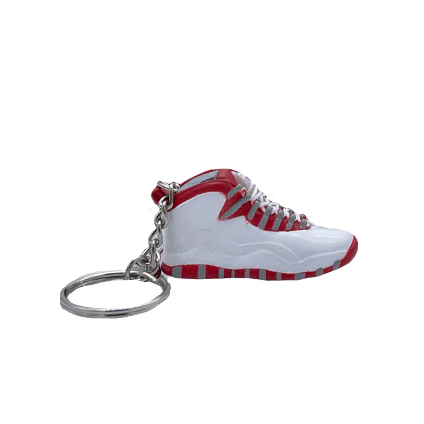 Inspired By Air Jordan 10 Red Keyring