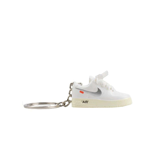 Inspired By Off White X Nike Air Force 1 White Keyring