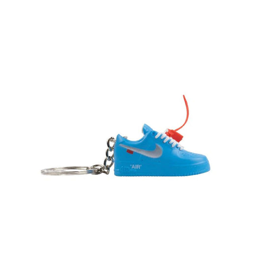 Inspired By Off White X Nike Air Force 1 Uni Blue Keyring
