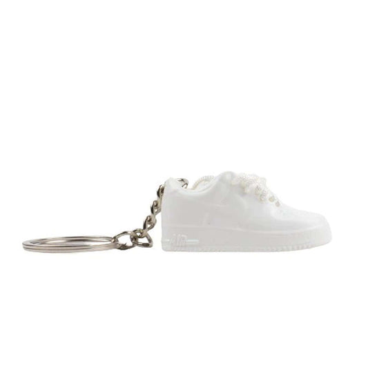 Inspired By Nike Air Force 1 White Keyring