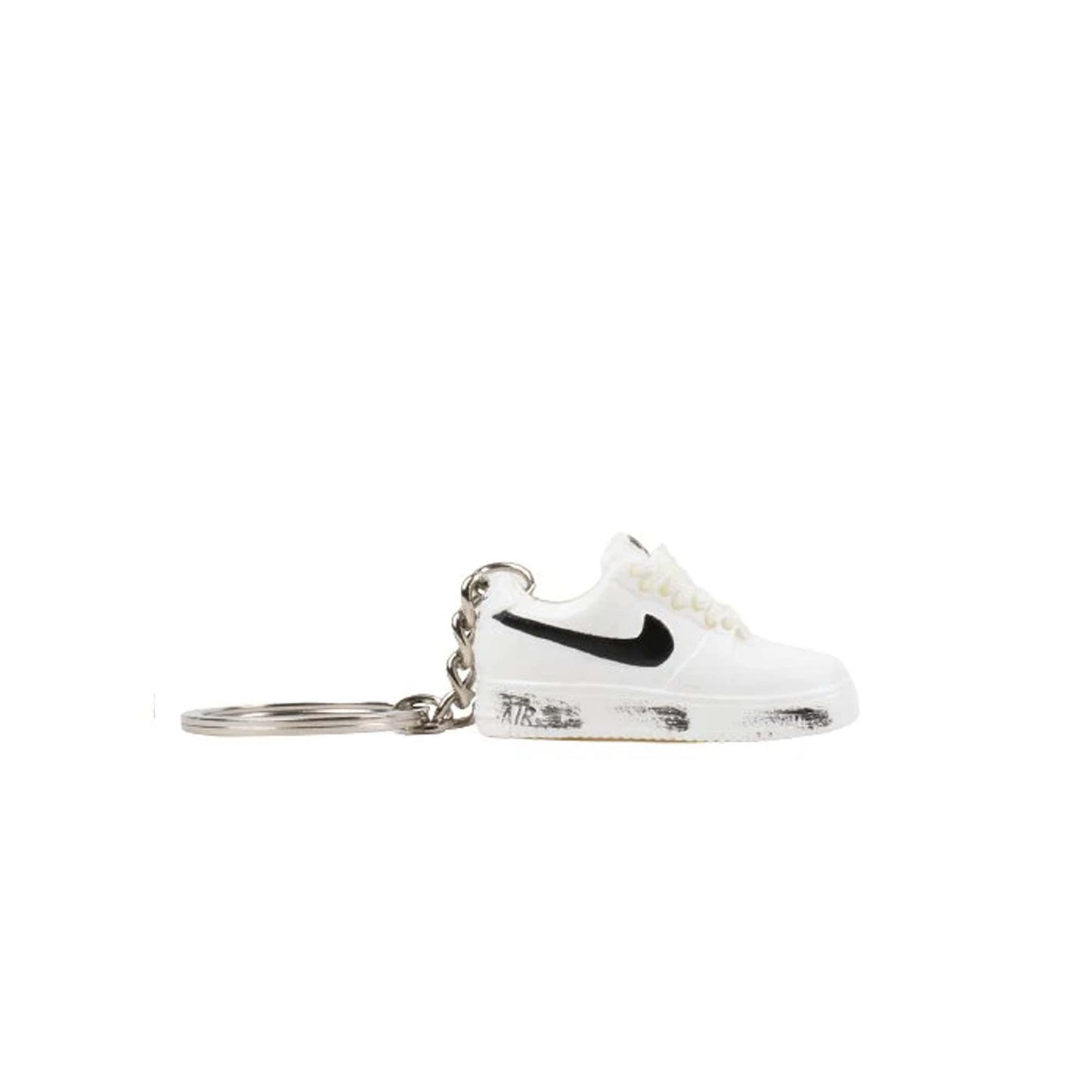 Inspired By nike air force 1 Peaceminusone White Keyring