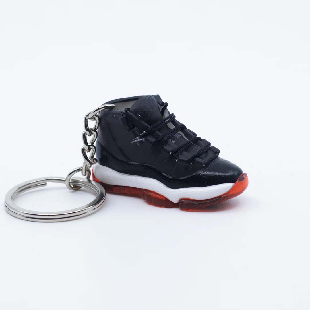 Inspired By Jordan 11 Bred Keyring