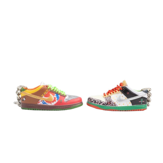 Inspired By Nike SB Dunk What The Paul Keyring *Sold as a Pair*