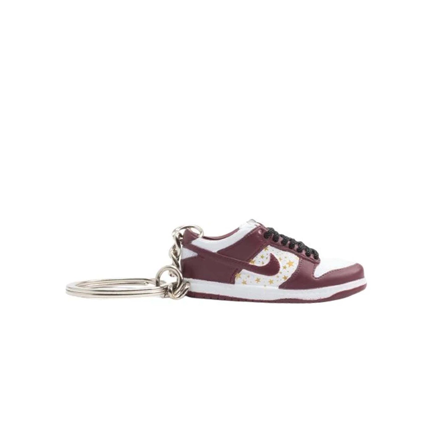 Inspired By Supreme X Nike Dunk Burgundy Keyring