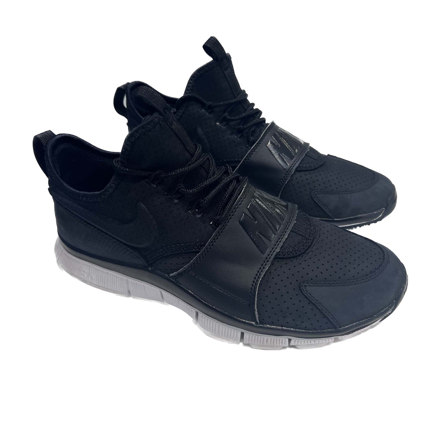 Nike Free ace "Leather Black" UK8.5 *ReNew