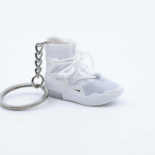 Inspired By Nike X Fear Of God White Keyring