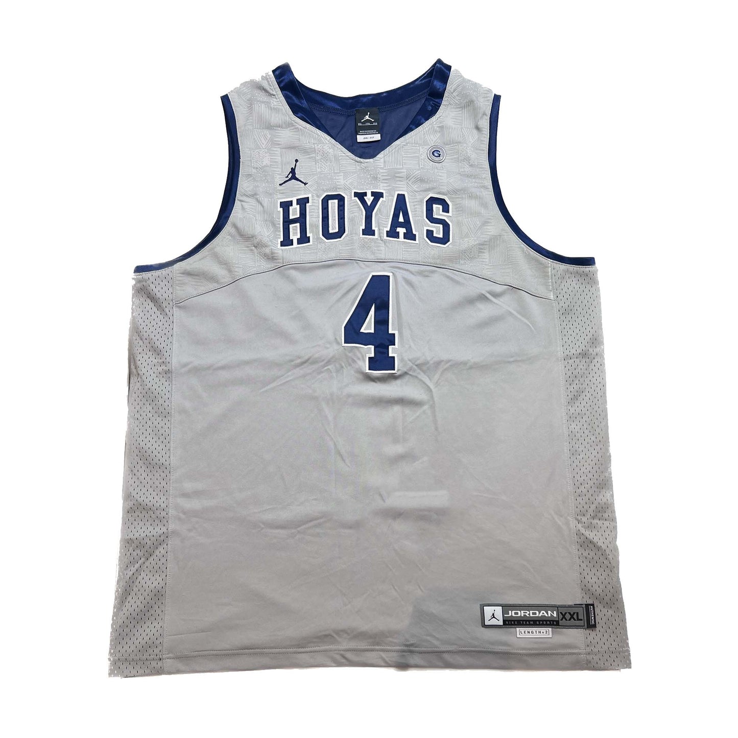 Jordan Georgetown Hoyas basketball jersey 4 *ReNew