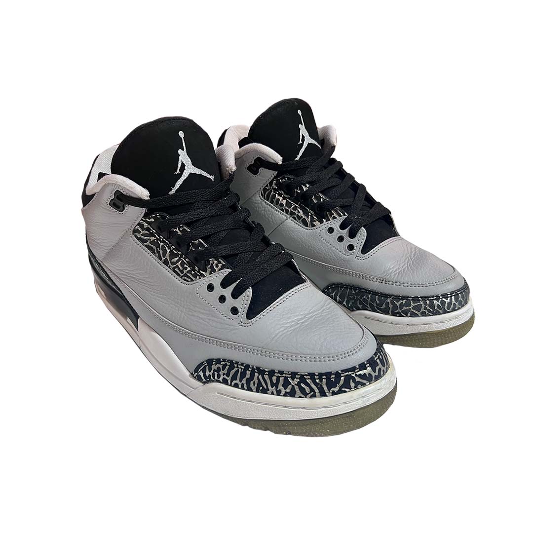 Nike Air Jordan 3 Retro "Wolf Grey" UK10 *ReNew