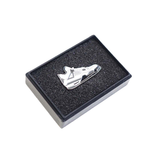 Jordan 4 Cement Pin Badge