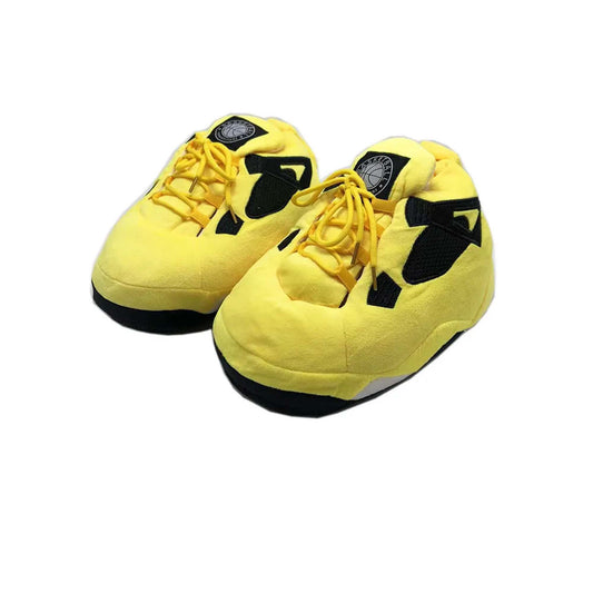 Jordan 4 Yellow Slippers