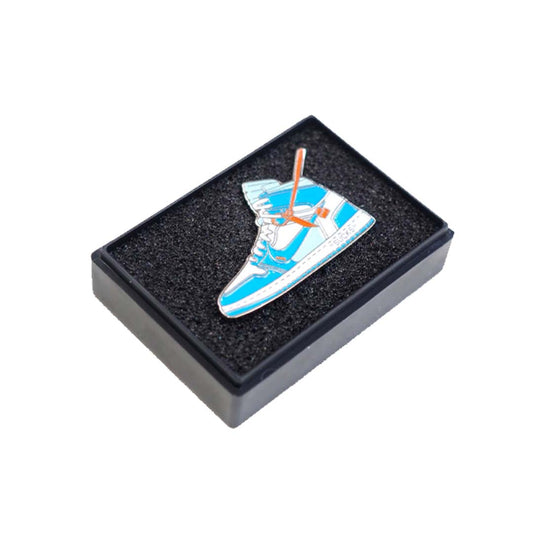 Jordan 1 X Off White Blue Pin Badge