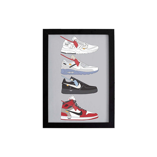 Sneaker print Nike X off white