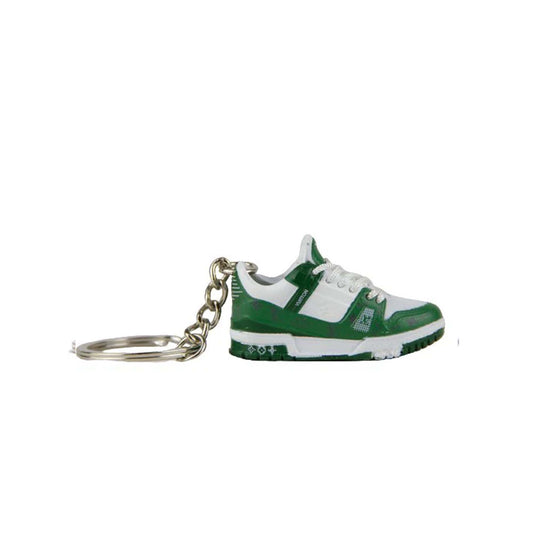 Inspired By LV Green Trainer Keyring