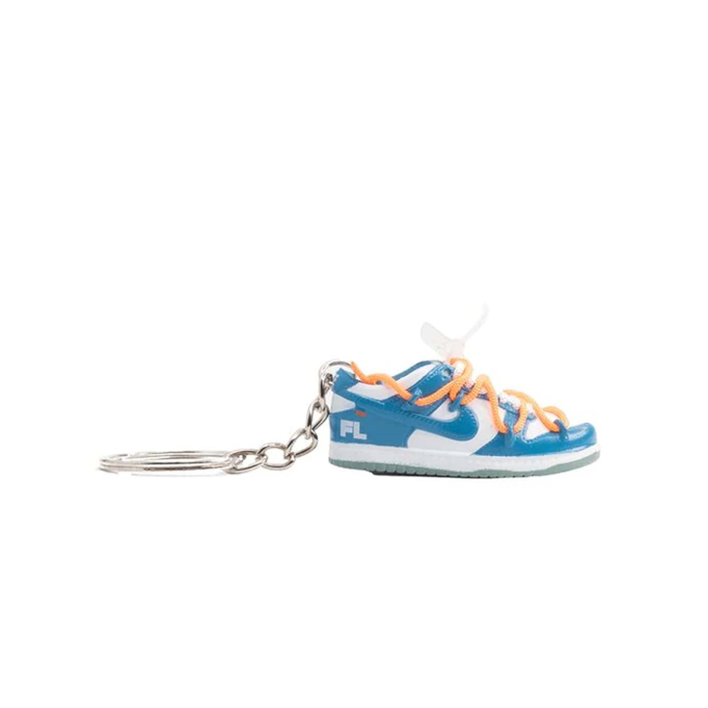 Inspired By Off White X Nike Dunk Blue Keyring