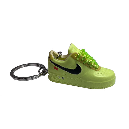 Inspired By Nike Air Force 1 X Off White Volt Keyring