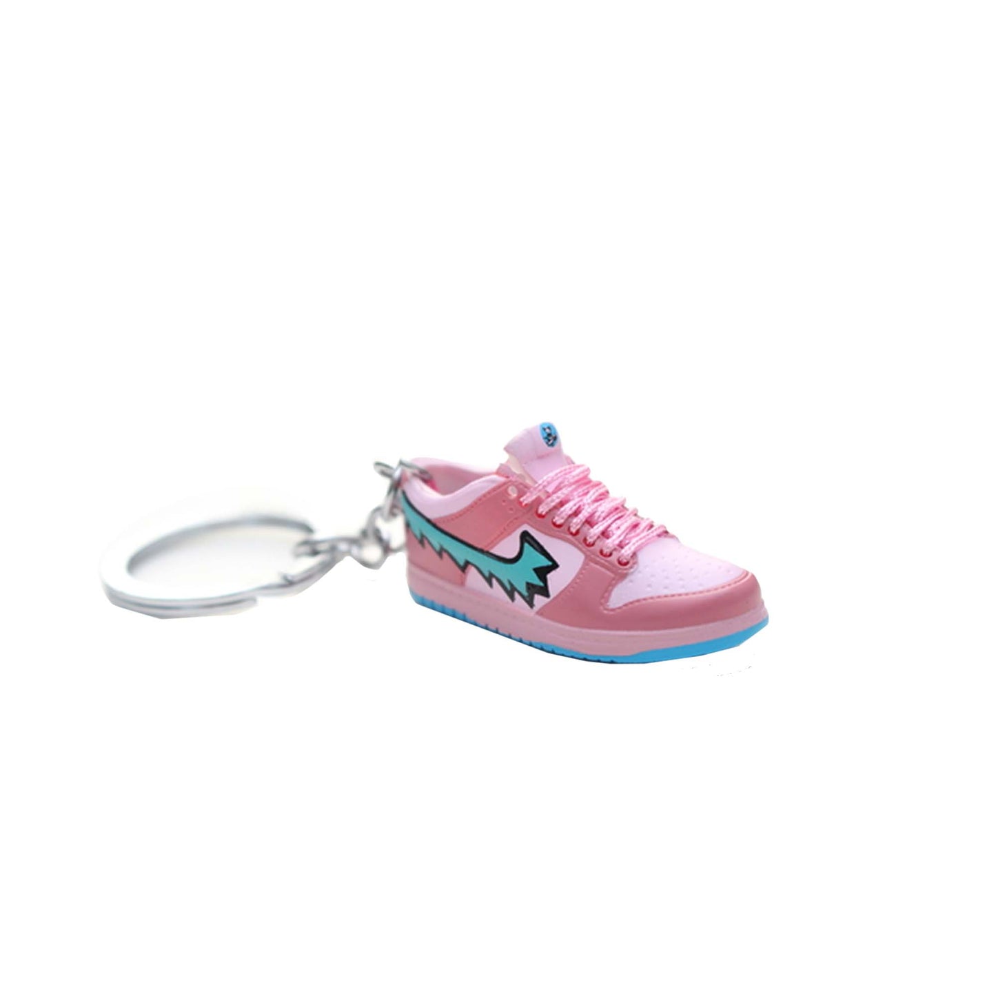 Inspired By Nike SB Dunk X Grateful Dead Pink Keyring