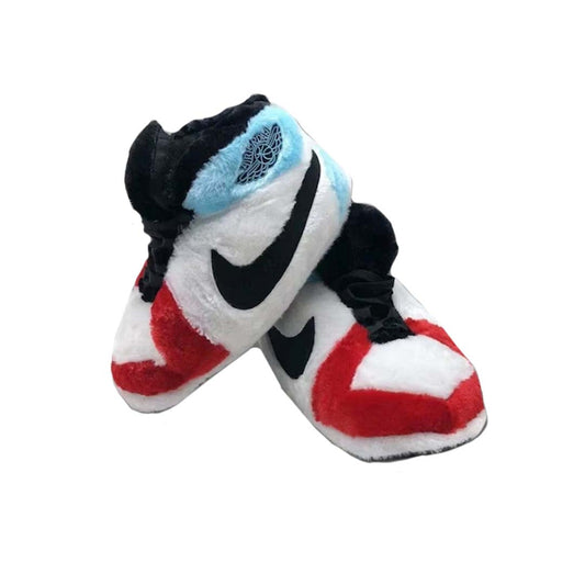 Jordan 1 Red & Blue Slippers