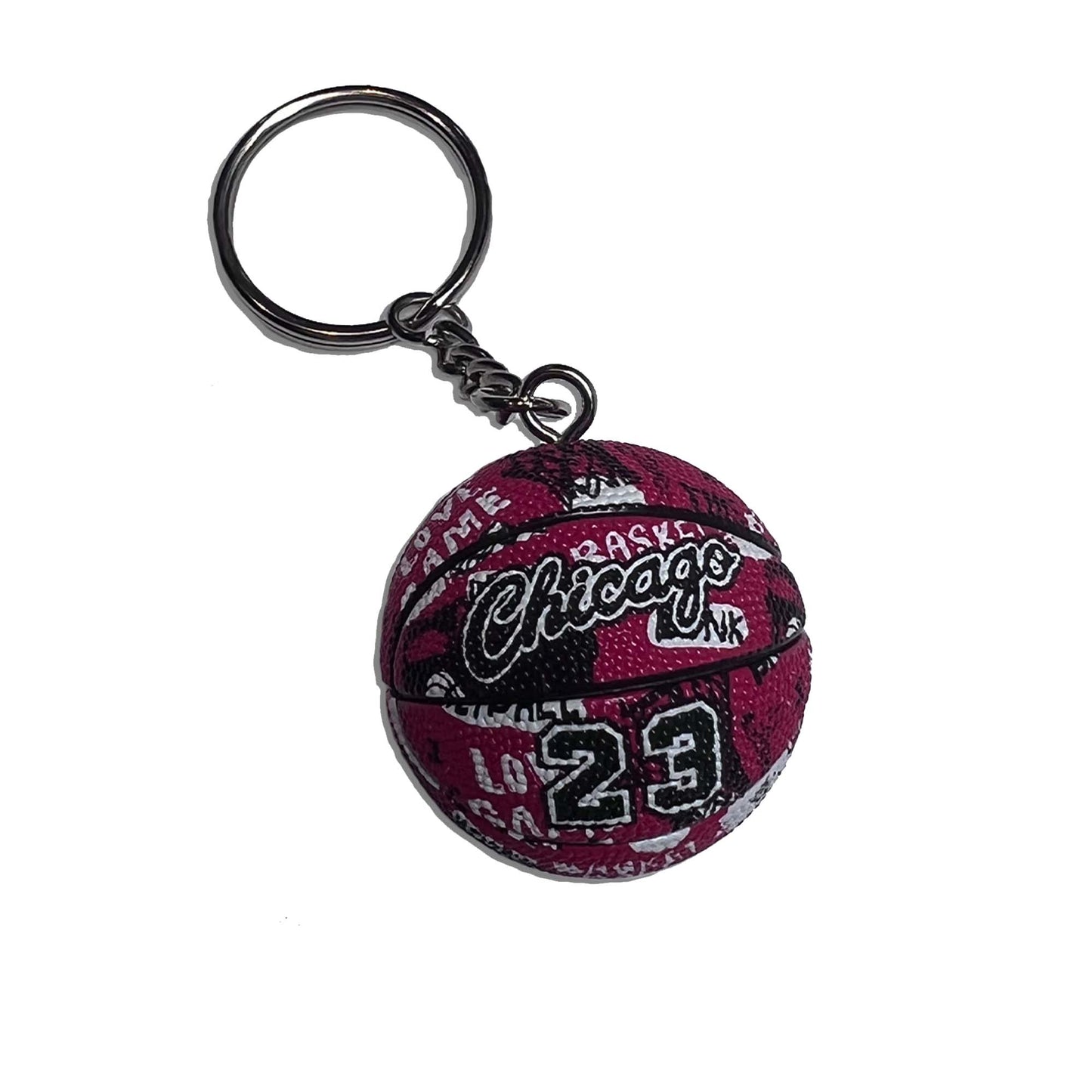 Chicago 23 Basketball Keyring